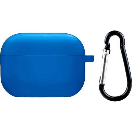 Чохол Silicone Case + Carbine для Apple AirPods Pro 2 Royal Blue