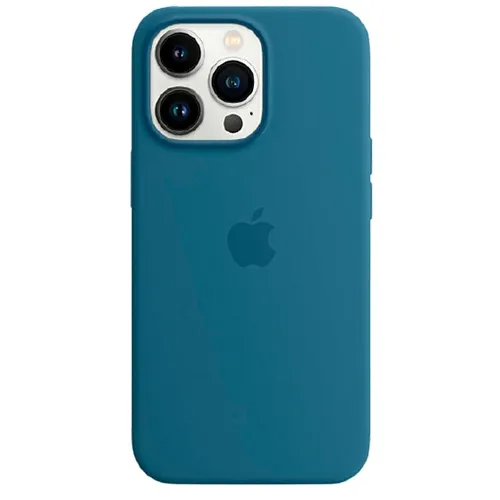 Чохол Silicone Case з MagSafe для Apple iPhone 13 Pro Blue Jay (MM2G3)