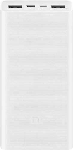 Зовнішній акумулятор Xiaomi Mi Power Bank 3 20000 mAh White (PLM18ZM)