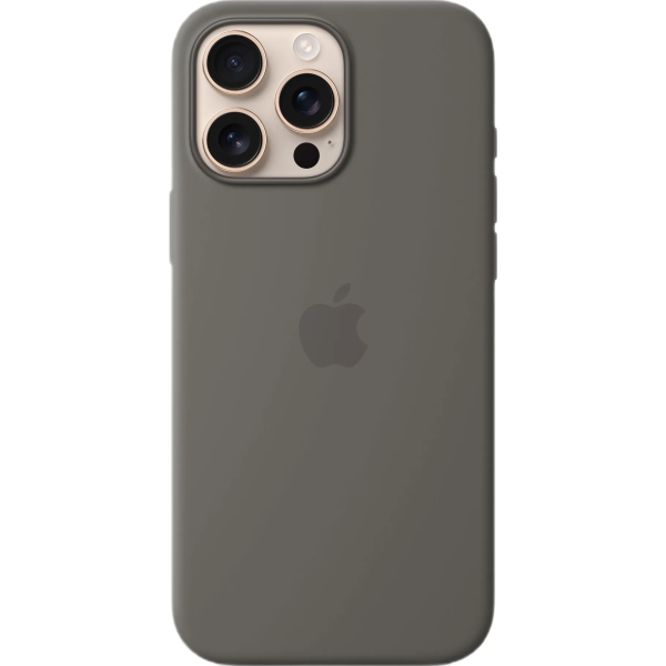 Чохол Apple Silicone Case with MagSafe для iPhone 16 Pro Max Stone Gray (MYYV3ZM/A)