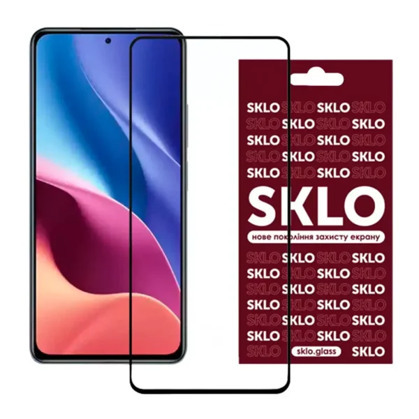 Захисне скло SKLO Xiaomi Redmi 10/Note 10 5G/Poco M3 Pro/Redmi Note 11 4G 3D Full Cover Tempered Glass (Black)